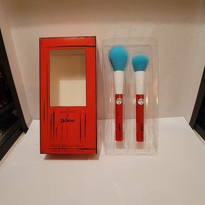 NIB REVOLUTION BEAUTY X DR. SEUSS LTD ED THING 1 & THING 2 VEGAN FACE BR…